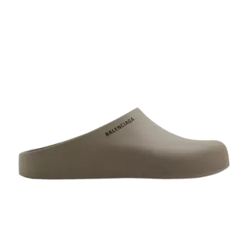 Кроссовки Balenciaga Pool Closed Slide 'Medium Grey', серый