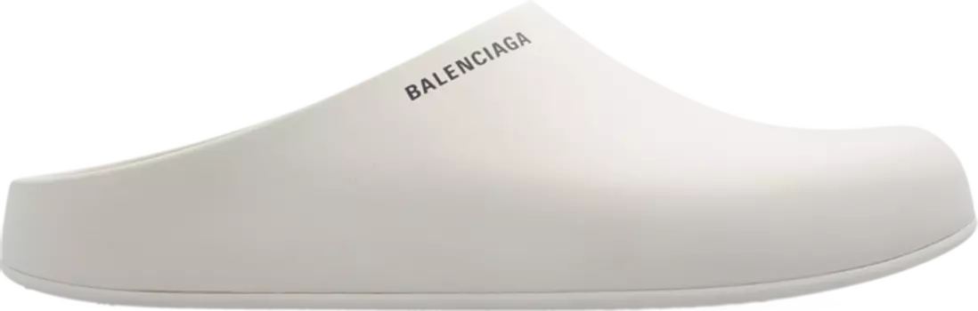 Кроссовки Balenciaga Pool Closed Slide 'Nacre', кремовый