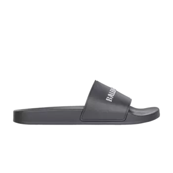 Кроссовки Balenciaga Pool Slides 'Black', черный