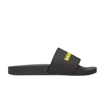Кроссовки Balenciaga Pool Slides, черный