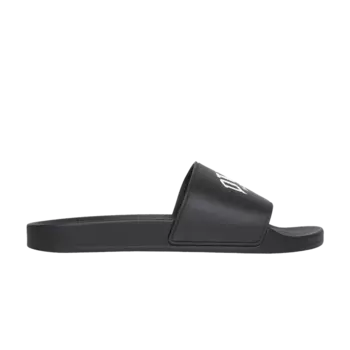 Кроссовки Balenciaga Pool Slides 'Cities Dubai - Black', черный