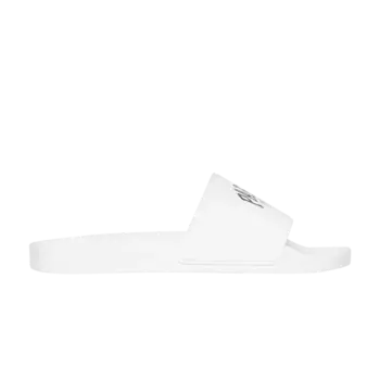 Кроссовки Balenciaga Pool Slides Cities Paris - White, белый
