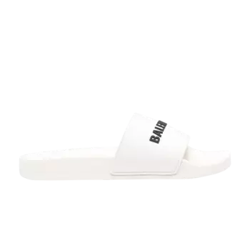 Кроссовки Balenciaga Pool Slides 'Eggshell', белый