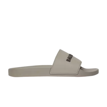 Кроссовки Balenciaga Pool Slides 'Medium Grey', серый
