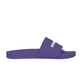 Кроссовки Balenciaga Pool Slides Purple, фиолетовый
