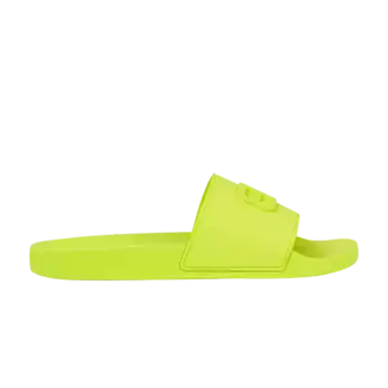 Кроссовки Balenciaga Pool Slides, зеленый
