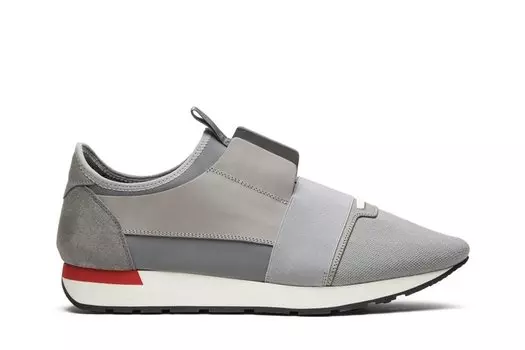 Кроссовки Balenciaga Race Runner 'Grey', серый