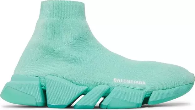 Кроссовки Balenciaga Recycled Speed 2.0 Sneaker Light Green, зеленый
