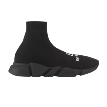 Кроссовки Balenciaga Recycled Speed Sneaker 'Knittted Black', черный