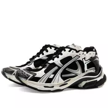 Кроссовки Balenciaga Runner, цвет White & Black