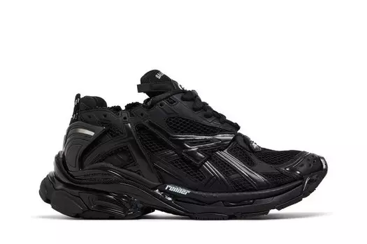 Кроссовки Balenciaga Runner Sneaker Black, черный
