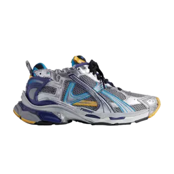 Кроссовки Balenciaga Runner Sneaker 'Grey Orange Aqua', серый
