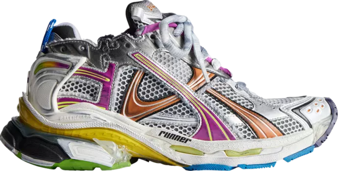Кроссовки Balenciaga Runner Sneaker 'Multi-Color', разноцветный