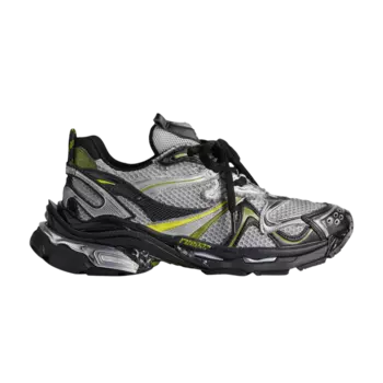 Кроссовки Balenciaga Runner Sneaker 'Worn-Out - Silver Neon Yellow', серый