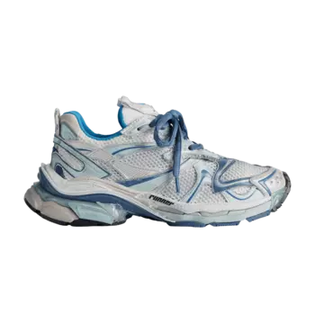 Кроссовки Balenciaga Runner Sneaker 'Worn-Out - White Blue', синий