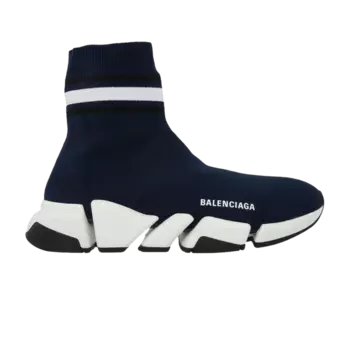Кроссовки Balenciaga Speed 2.0 LT 'Navy', синий