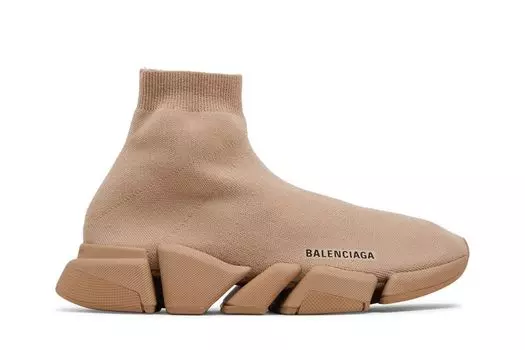 Кроссовки Balenciaga Speed 2.0 Sneaker 'Beige', коричневый