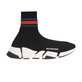 Кроссовки Balenciaga Speed 2.0 Sneaker 'Black Stripe', черный