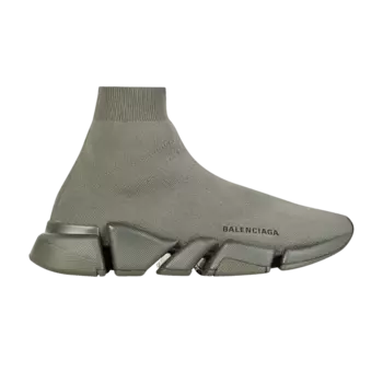 Кроссовки Balenciaga Speed 2.0 Sneaker 'Dark Khaki', коричневый