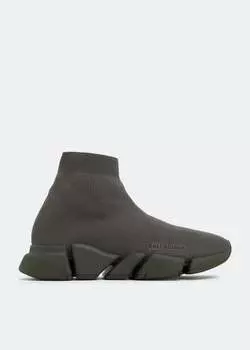 Кроссовки BALENCIAGA Speed 2.0 sneakers, зеленый