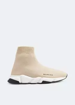 Кроссовки Balenciaga Speed, бежевый
