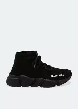 Кроссовки BALENCIAGA Speed lace-up sneakers, черный