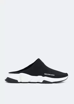Кроссовки BALENCIAGA Speed mule sneakers, черный