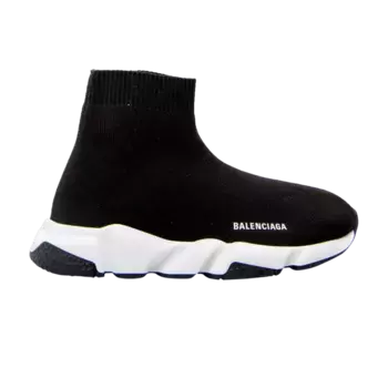 Кроссовки Balenciaga Speed Sneaker Kids Black White, черный