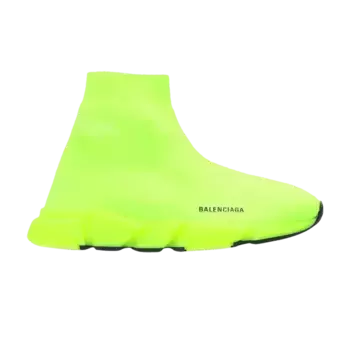 Кроссовки Balenciaga Speed Sneaker Kids Fluo Yellow, желтый