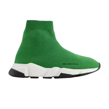 Кроссовки Balenciaga Speed Sneaker Kids Green, зеленый