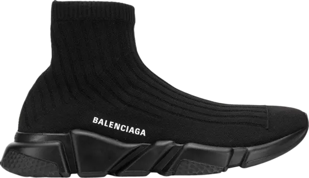 Кроссовки Balenciaga Speed Trainer Black, черный