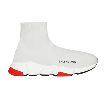Кроссовки Balenciaga Speed Trainer 'Grey Red', серый