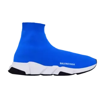 Кроссовки Balenciaga Speed Trainer Indigo White Black, синий