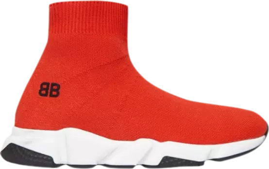 Кроссовки Balenciaga Speed Trainer Kids Red, красный