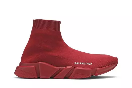 Кроссовки Balenciaga Speed Trainer 'Red' 2019, красный