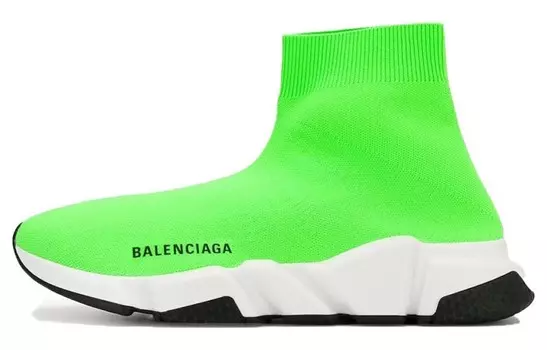 Кроссовки Balenciaga Speed Trainer, зеленый
