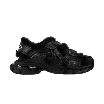 Кроссовки Balenciaga Strap Sandal 'Black', черный
