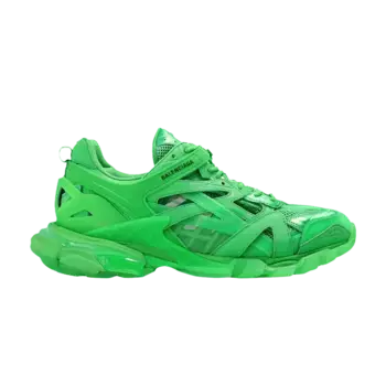 Кроссовки Balenciaga Track.2 Sneaker Clear Sole - Green, зеленый