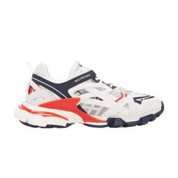 Кроссовки Balenciaga Track.2 Sneaker 'White Blue Red', белый