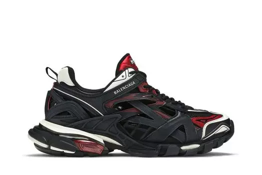 Кроссовки Balenciaga Track.2 Trainer 'Black Burgundy', черный