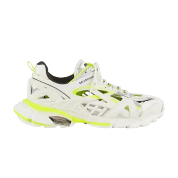Кроссовки Balenciaga Track.2 Trainer 'White Fluo Yellow', белый