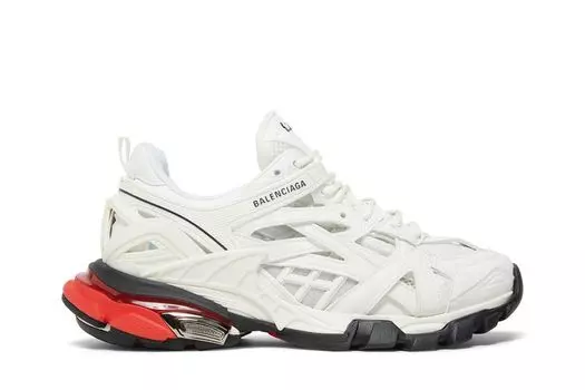Кроссовки Balenciaga Track.2 Trainer 'White Red', белый