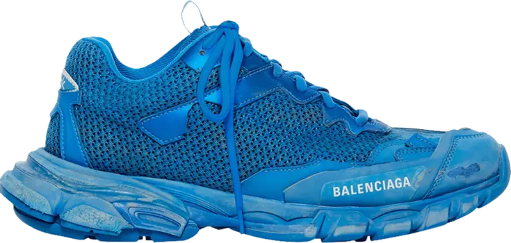Кроссовки Balenciaga Track.3 Sneaker Blue White, синий