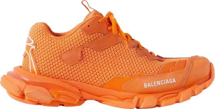 Кроссовки Balenciaga Track.3 Sneaker Orange, оранжевый