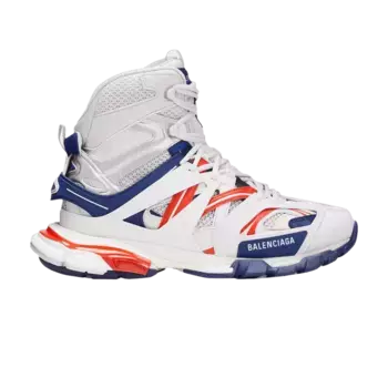 Кроссовки Balenciaga Track Hike Light Grey Blue Red, серый