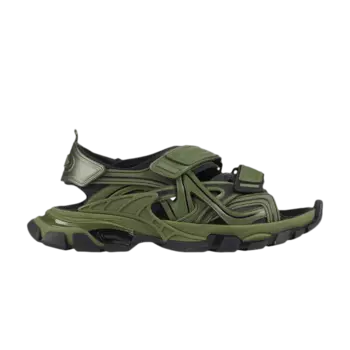 Кроссовки Balenciaga Track Sandal 'Khaki Black', зеленый