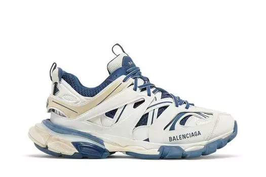 Кроссовки Balenciaga Track Sneaker 'White Blue', белый