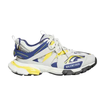 Кроссовки Balenciaga Track Sneaker 'White Dark Blue Yellow', белый