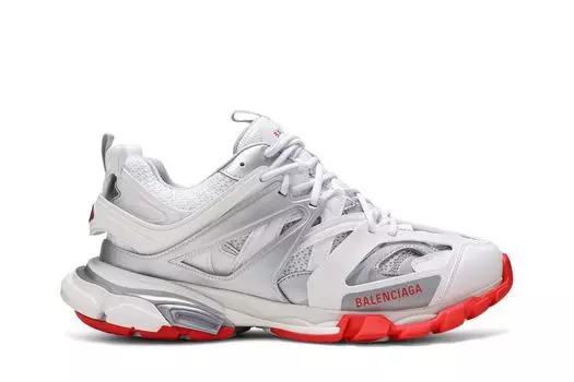 Кроссовки Balenciaga Track Sneaker 'White Red', белый