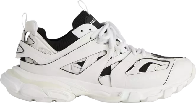 Кроссовки Balenciaga Track Sock Sneaker 'White Black', белый